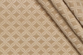Thibaut Bernard W98674 Woven Chenille Upholstery Fabric in Beige