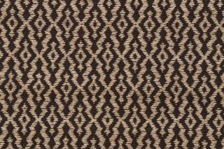 Thibaut Sumatra W74352 Woven Upholstery Fabric in Black on Sand