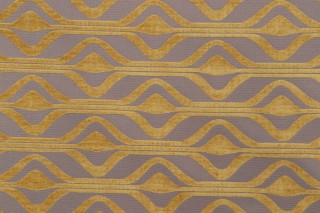 Finnian Woven Chenille Upholstery Fabric in Citron