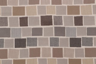 Sunbrella Blox Woven Solution Dyed Acrylic Outdoor Fabric in Slate