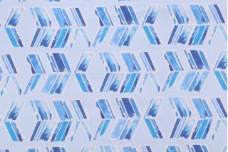 Waverly Spring Into Action Printed Cotton Drapery Fabric in Luna