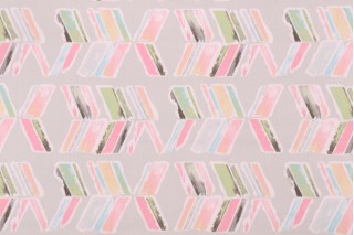 Waverly Spring Into Action Printed Cotton Drapery Fabric in Peony