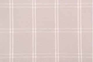 PK Lifestyles Brent Plaid Woven Upholstery Fabric in Silver