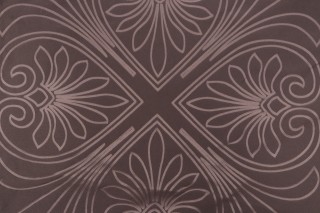 Scalamandre Trefle Woven Drapery Fabric in Taupe