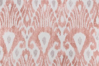 P Kaufmann Block Printed Cotton Drapery Fabric in Nude 