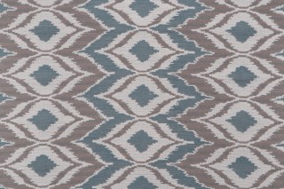 Suki Woven Backed Chenille Upholstery Fabric in Mist