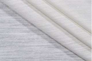 Kaufmann San Clemente Woven Semi-Sheer Drapery Fabric in Pearl