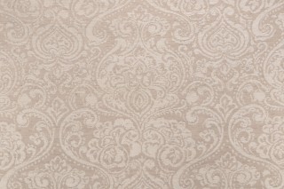 Diorissimo Chenille Damask Upholstery Fabric in Seasalt