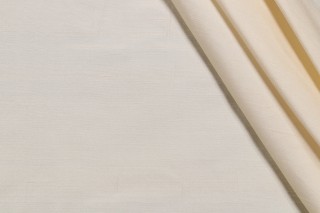 Titan Silk Decorator Fabric in Ivory