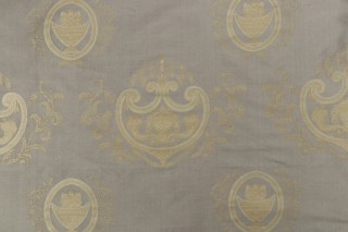 Azuero Printed Silk Decorator Fabric in Sage