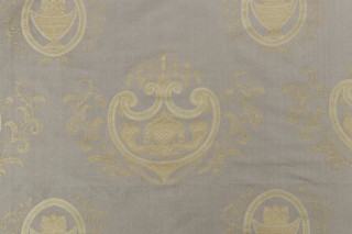 Azuero Printed Silk Decorator Fabric in Sage