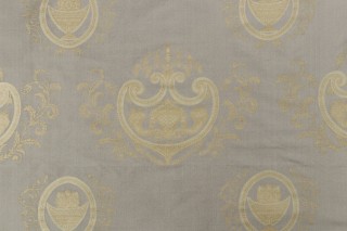Azuero Printed Silk Decorator Fabric in Sage