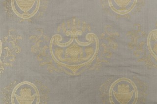 Azuero Printed Silk Decorator Fabric in Sage