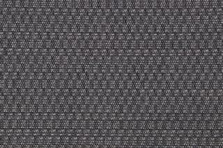 Phifertex Jacquard Woven Vinyl Mesh & Olefin Sling Chair Outdoor Fabric in Carbon
