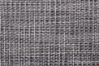 Phifertex Woven Vinyl Mesh & Olefin Sling Chair Outdoor Fabric in Blue/Grey