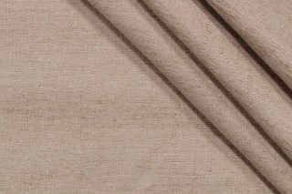 Granbury Woven Chenille Upholstery Fabric in Flax
