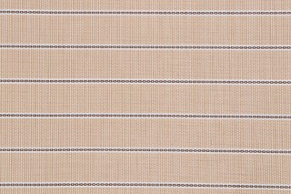 Phifertex Stripe Woven Vinyl Mesh Sling Chair Outdoor Fabric in Tan/Brown 