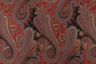 P Kaufmann Kashmir Tapestry Upholstery Fabric in Pompeii 