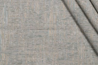 Roth & Tompkins Montecito Woven Decorator Fabric in Seafoam for Heritage Fabrics 