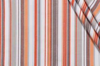 Roth & Tompkins Victoria Woven Decorator Fabric in Persimmon for Heritage Fabrics 