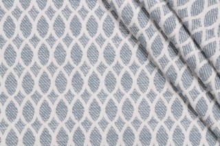 Roth & Tompkins Summit Woven Decorator Fabric in Bayblue for Heritage Fabrics 