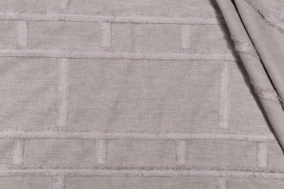 PK Lifestyles On The Fringe Embroidered Drapery Fabric in Driftwood