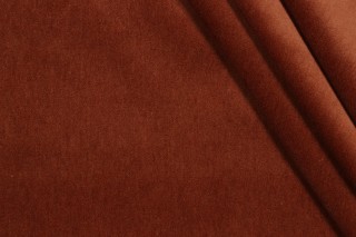 P Kaufmann Obsession Velvet Upholstery Fabric in Cognac 