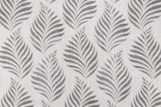 Trevi Fabrics Aria Printed Cotton Drapery Fabric in Jaguar 