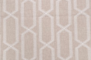 Trevi Fabrics Network Woven Upholstery Fabric in Linen 