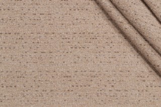 Crypton Dalmatian High Performance Woven Chenille Upholstery Fabric in Flax