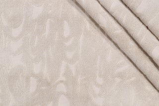 Mandy Velvet Upholstery Fabric in Natural
