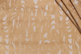 Mandy Velvet Upholstery Fabric in Midas