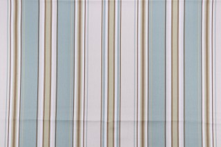 Robert Allen Freewater Printed Cotton Twill Drapery Fabric in Capri