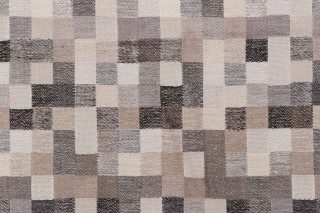 Stockholm Woven Upholstery Fabric in Silver Grey