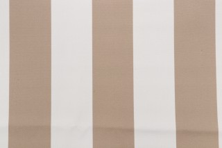 Cabana Stripe Woven Outdoor Fabric in Wheat