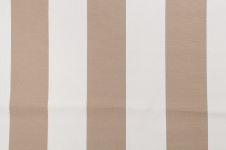 Cabana Stripe Woven Outdoor Fabric in Wheat