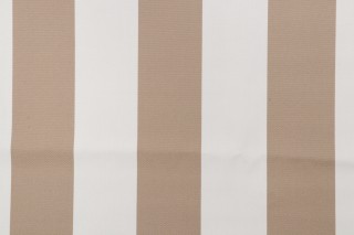 Cabana Stripe Woven Outdoor Fabric in Wheat