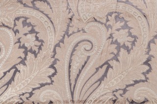 Maggiore Printed Velvet Upholstery Fabric in Sabbia
