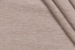 Solid Woven Solution Dyed Acrylic Chenille Outdoor Fabric in Linen 