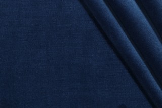 Talton Velvet Upholstery Fabric in Royal 