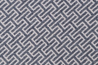 Foxton Woven Upholstery Fabric in Blue 