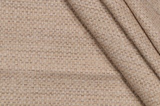 1 Yard Scalamandre Montreal Cotton Woven Upholstery Fabric in Driftwood