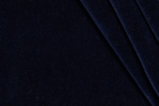 Scalamandre Mohaira Velvet Upholstery Fabric in Pacific