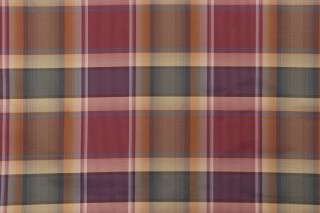 Scalamandre Adria Silk Decorator Fabric in Gold, Russet