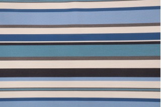 Arc Com Sonata Stripe Woven Solution Dyed Acrylic Outdoor Fabric in Ocean
