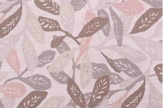 Waverly Field Notes Printed Cotton Drapery Fabric in Biscotti