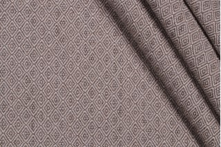 Diamond Woven Upholstery Fabric in Smoke