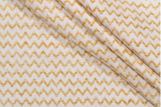 Kaufmann Casey Woven Upholstery Fabric in Yolk