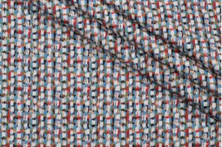Mill Creek Acer-Petro Printed Cotton Drapery Fabric in Multi