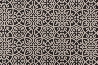 Outdura Avalon Woven Solution Dyed Acrylic Outdoor Fabric in Charcoal